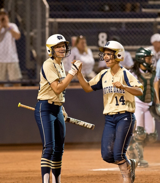 Juniors Chloe Saganowich and Monica Torres