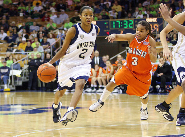 Junior all-BIG EAST guard Charel Allen poured in 18 points while adding six rebounds and five assists, but it wasn't quite enough as the Irish fell to DePaul, 76-71 at the BIG EAST Championship Saturday night in Hartford.