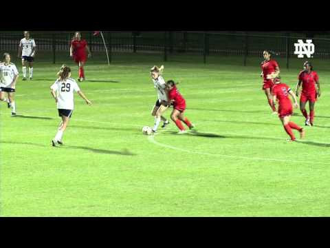 Notre Dame vs Syracuse Women's Soccer Highlights
