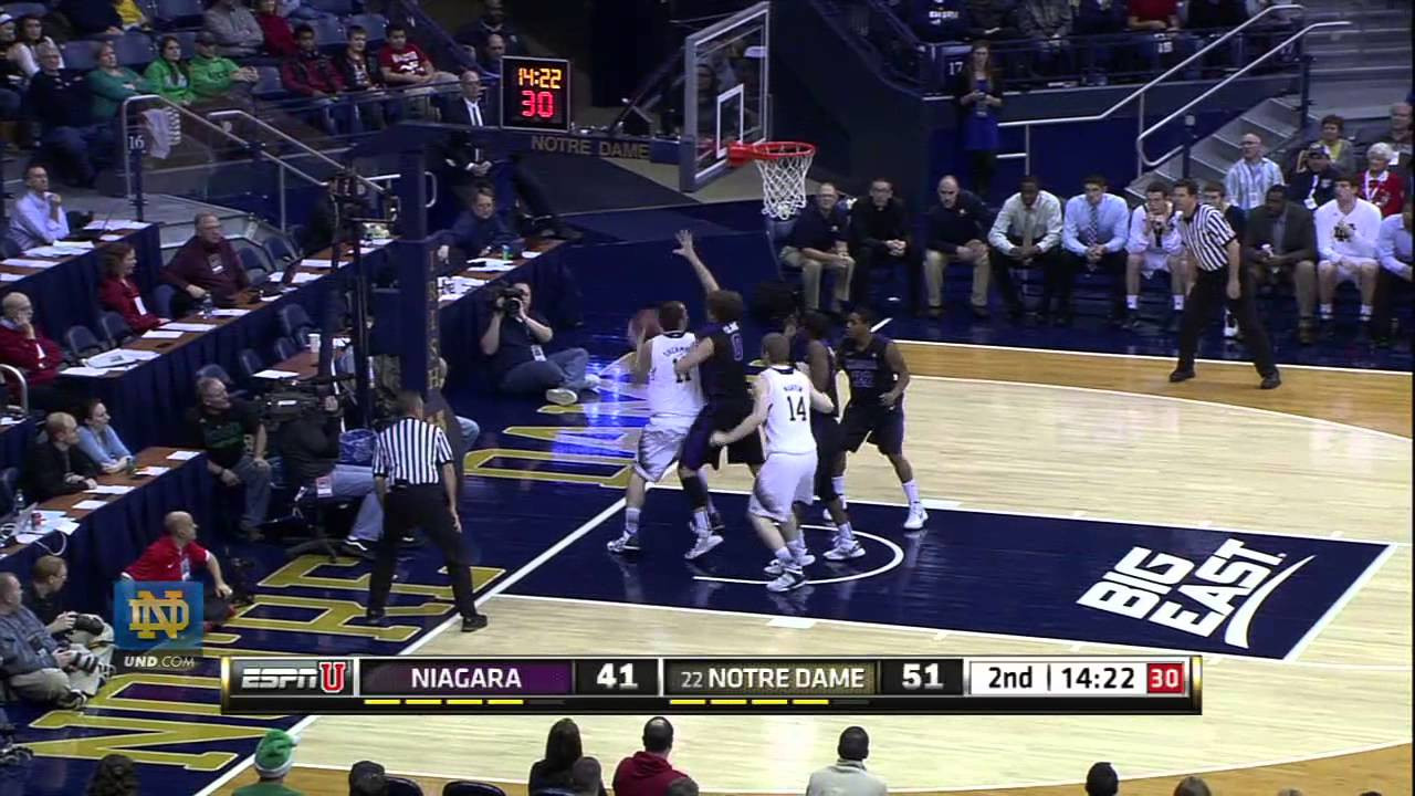 Notre Dame Men's Basketball defeats Niagara