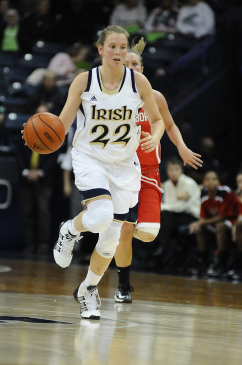 Sophomore guard Madison Cable scored a career-high 13 points on 5-of-6 shooting (including 3-of-4 from three-point range) in Notre Dame's 100-39 win over Alabama A&amp;M on Wednesday at the World Vision Classic in Las Vegas.