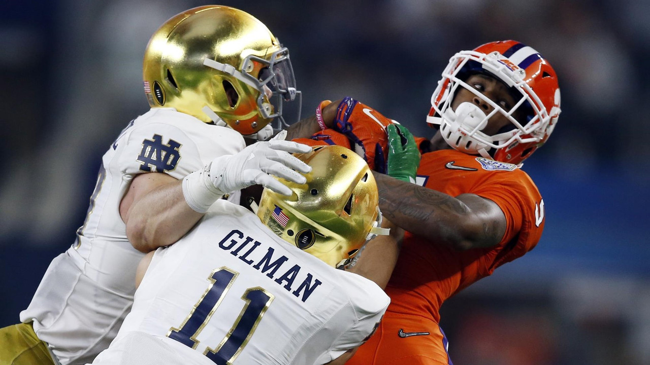 NCAA Football: College Football Playoff Semifinal-Cotton Bowl-Notre Dame vs Clemson