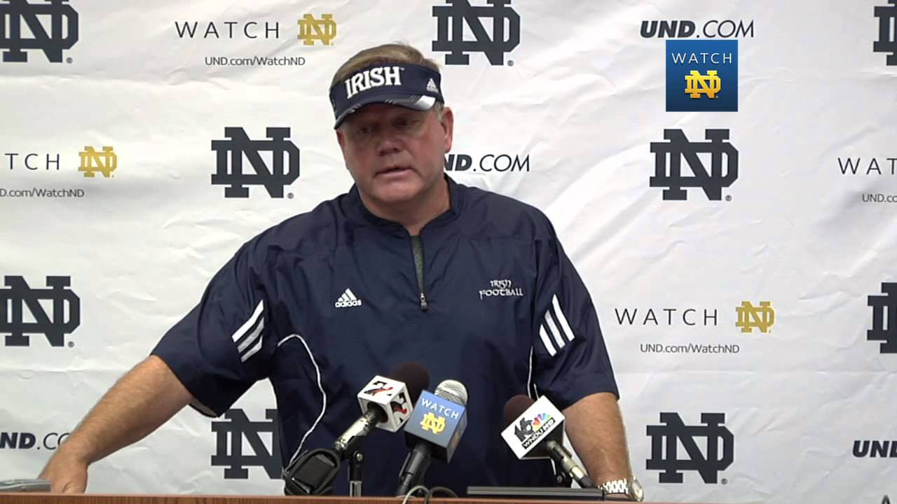Coach Kelly Media Session - Aug. 9, 2013