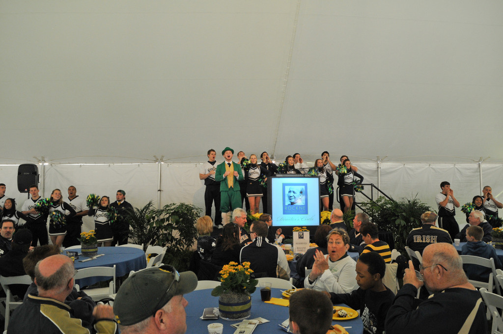 2012 Blue/Gold Rockne Tailgate