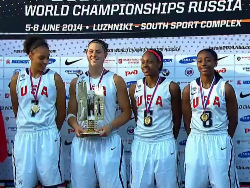 Notre Dame junior All-America guard Jewell Loyd is the most recent USA Basketball gold medal recipient for the Fighting Irish, striking gold and earning MVP honors for Team USA at last month's FIBA 3x3 World Championship in Moscow, Russia.