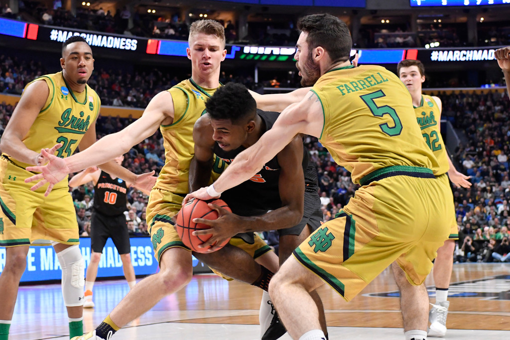 Notre Dame 60, Princeton 58