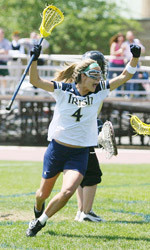 Sophomore Jillian Byers finished the regular season as the BIG EAST's top goal scorer as she found the back of the net 55 times for the year.