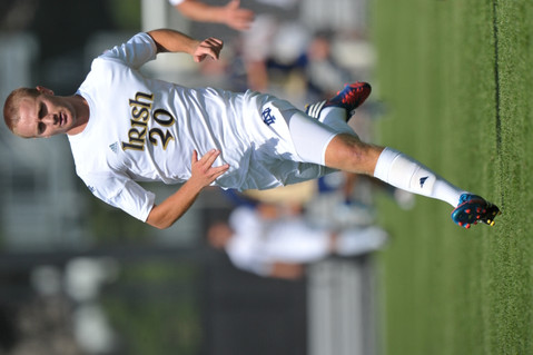 Grant Van De Casteele headed in the lone goal during last season's 1-0 win at Indiana.
