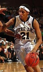 Senior All-America forward Jacqueline Batteast poured in a game-high 23 points in only 25 minutes as No. 11 Notre Dame rolled to an 84-52 exhibition win over Premier Sports on Wednesday night.