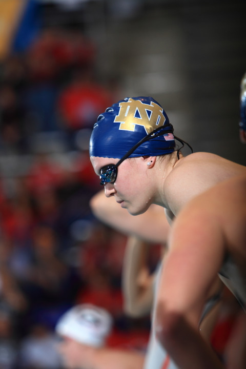 Junior Catherine Galletti claimed second in the