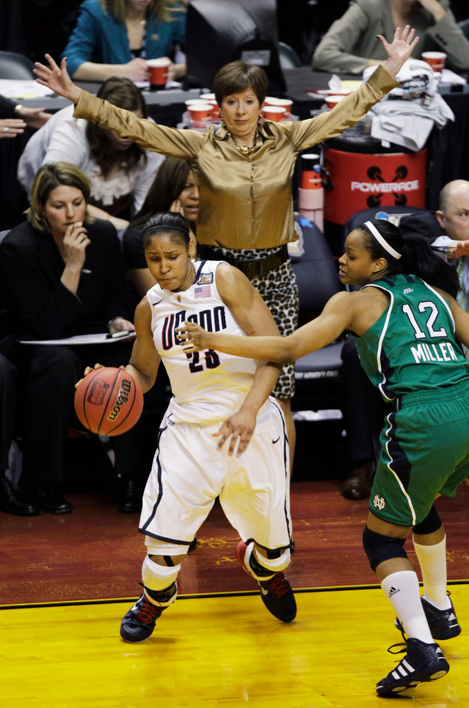 Irish Advance to Final, Topple Top-Ranked UConn 72-63 (AP)