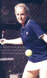 Senior Kelly Nelson has now won five consecutive singles matches.