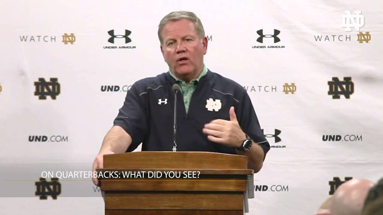 2016 Blue-Gold Game Presser