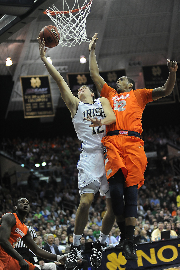 ND vs Syracuse Men's Basketball 2012