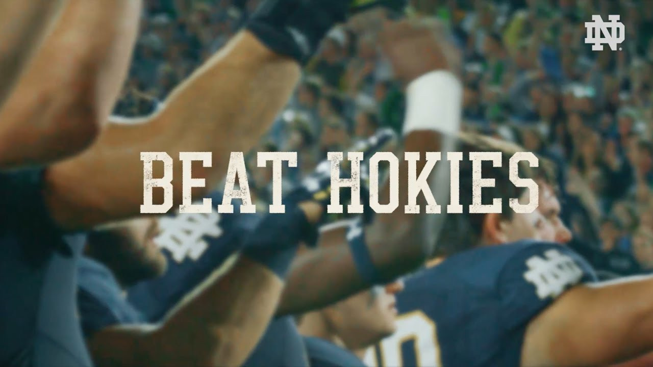 Go Irish, Beat Hokies