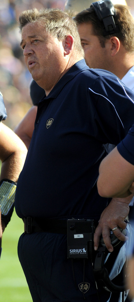 Irish Defeat Boilermakers, 38 - 21