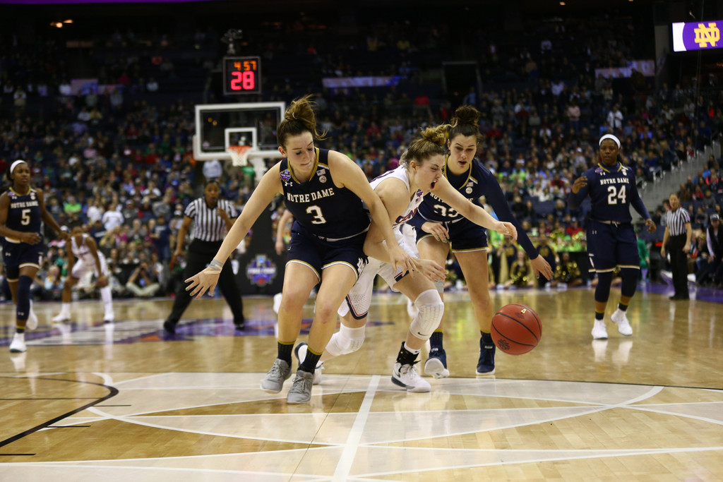 NCAA Final Four: ND WBB vs. UConn (USATSI)