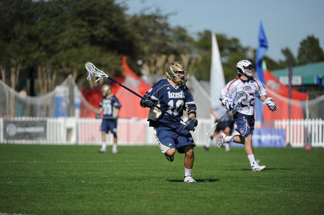 Senior LSM Bobby Smith and the Fighting Irish will look for their ninth straight victory when they face Villanova on Saturday.