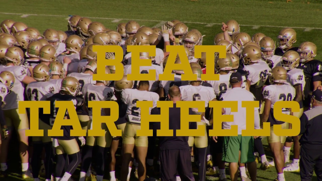 Notre Dame Football - UNC Week