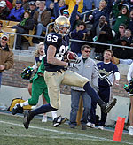 Senior WR Jeff Samardzija.