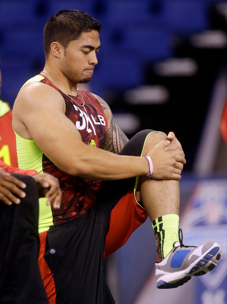 Irish at the NFL Combine (AP)