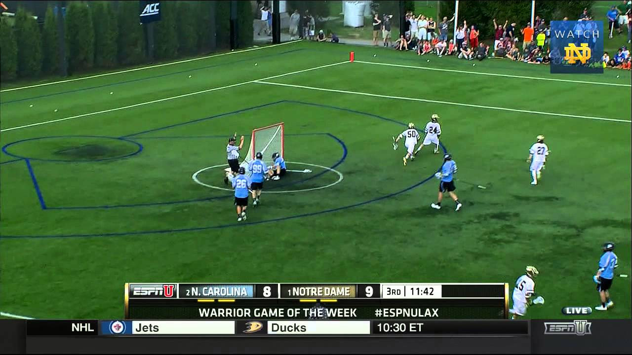 Notre Dame vs. UNC Men's Lacrosse Highlights