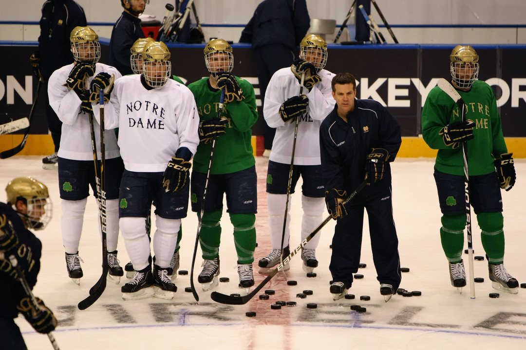 Notre Dame Hockey At The NCAA Hockey Northeast Regional