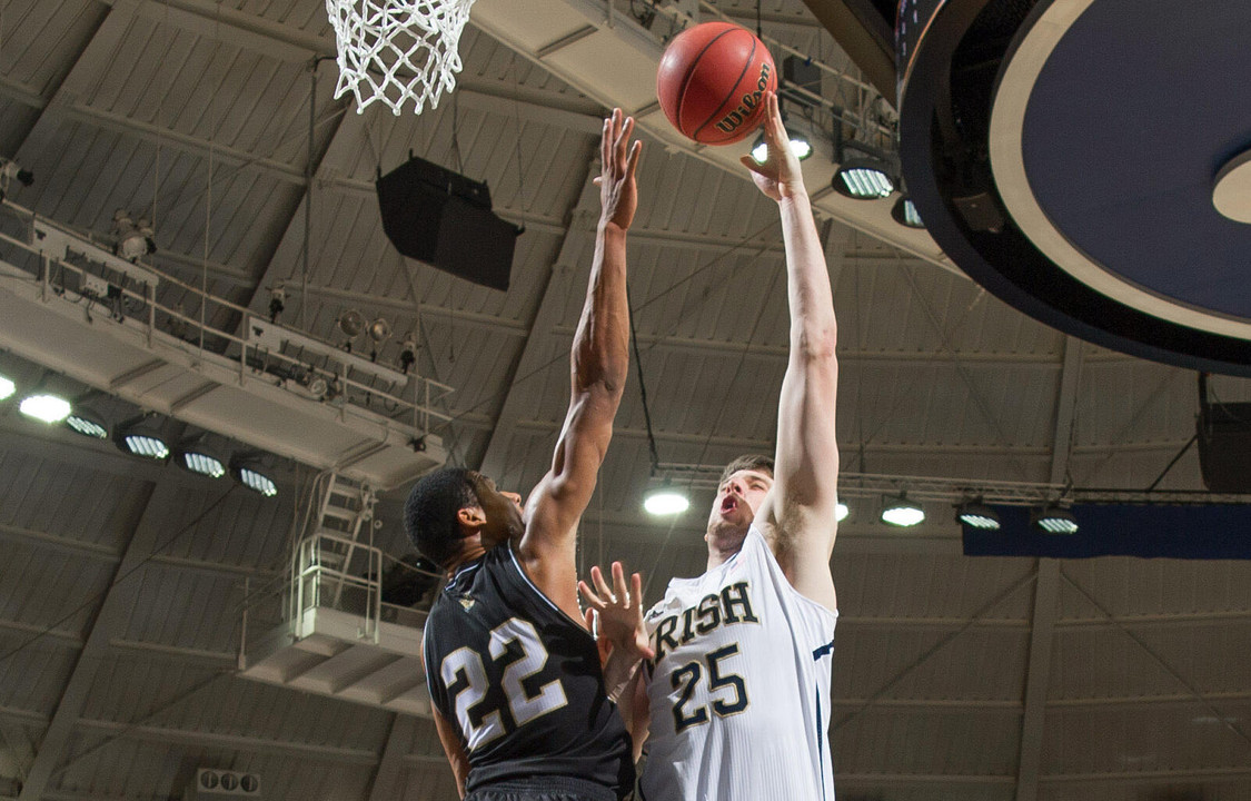 Tom Knight tallied six points and six rebounds.