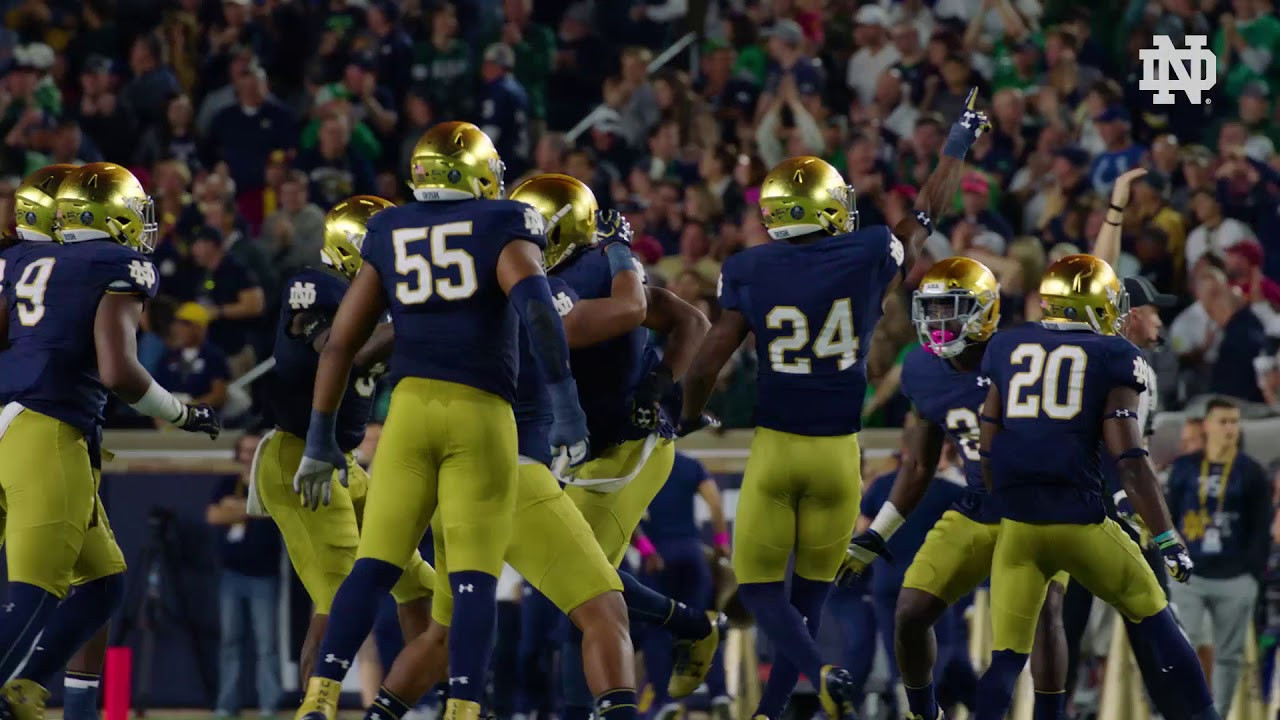 @NDFootball | Go Irish, Beat Wolfpack. (2017)