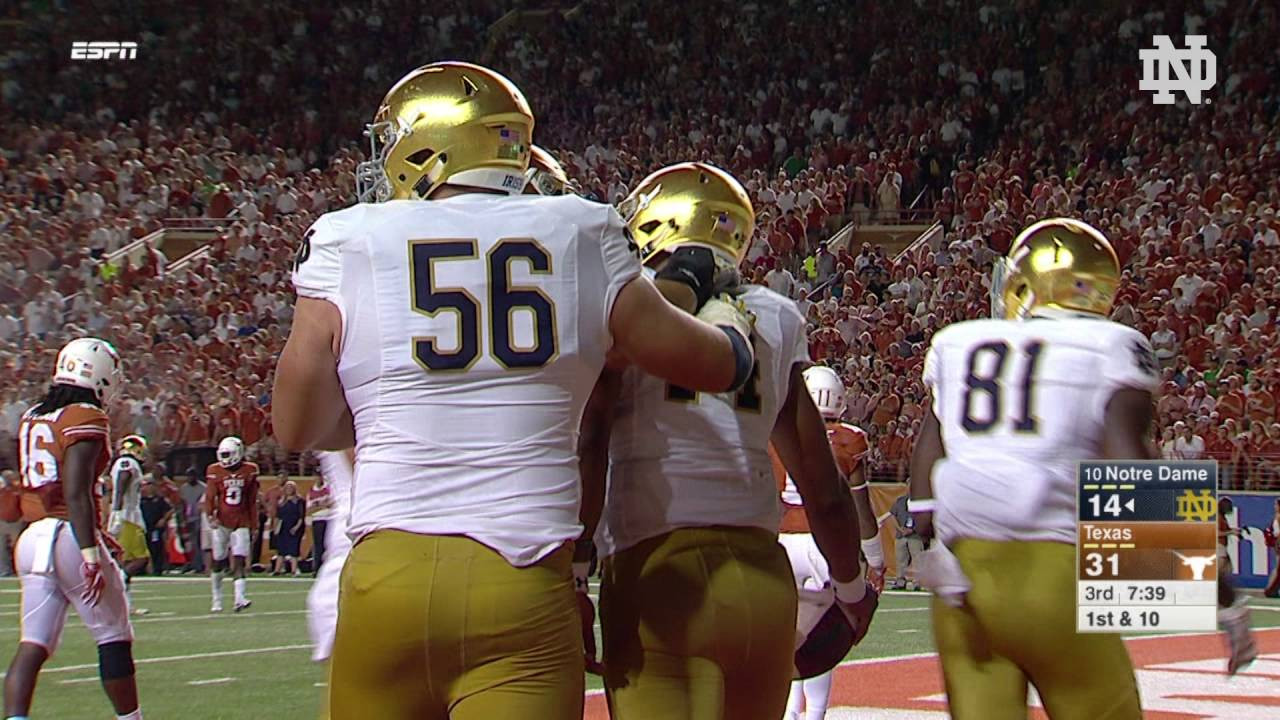 Notre Dame Texas Football Highlights
