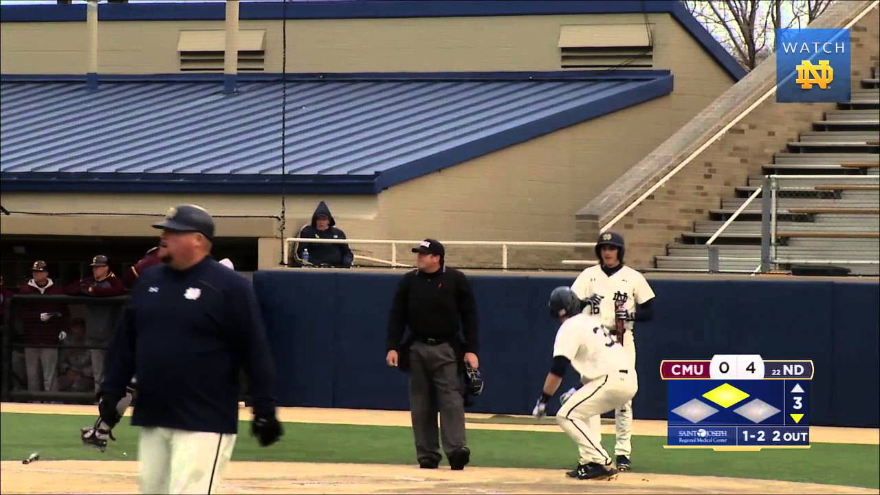 Notre Dame vs. Central Michigan Baseball Highlights