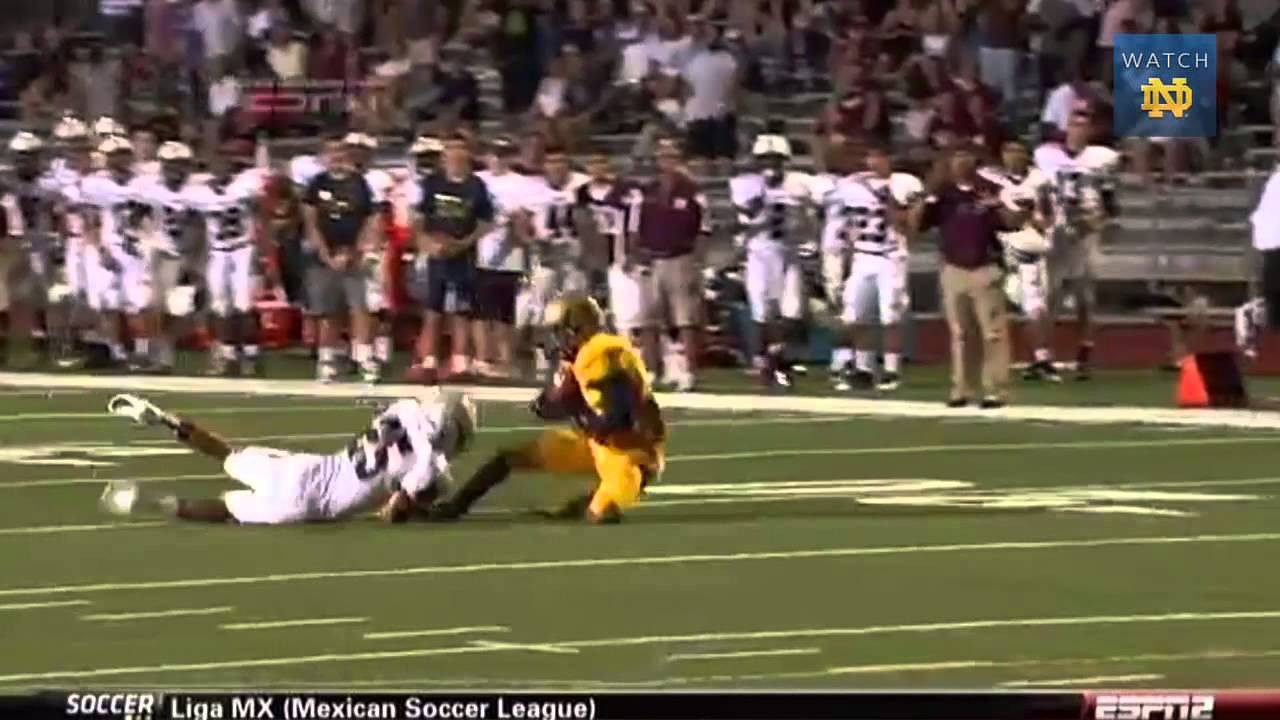 Corey Holmes - 2014 Notre Dame Football Signee