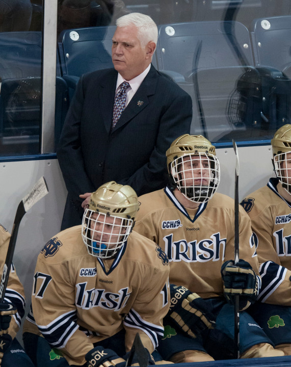 Irish head coach Jeff Jackson met the media in Boston on Tuesday at Hockey East Media Day at TD Garden.