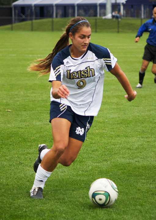 Freshman forward Lauren Bohaboy scored two goals, including the match-winner in the 84th minute, lifting Notre Dame to a 2-1 spring exhibition victory over the Haiti National Team on Friday afternoon at Alumni Stadium.