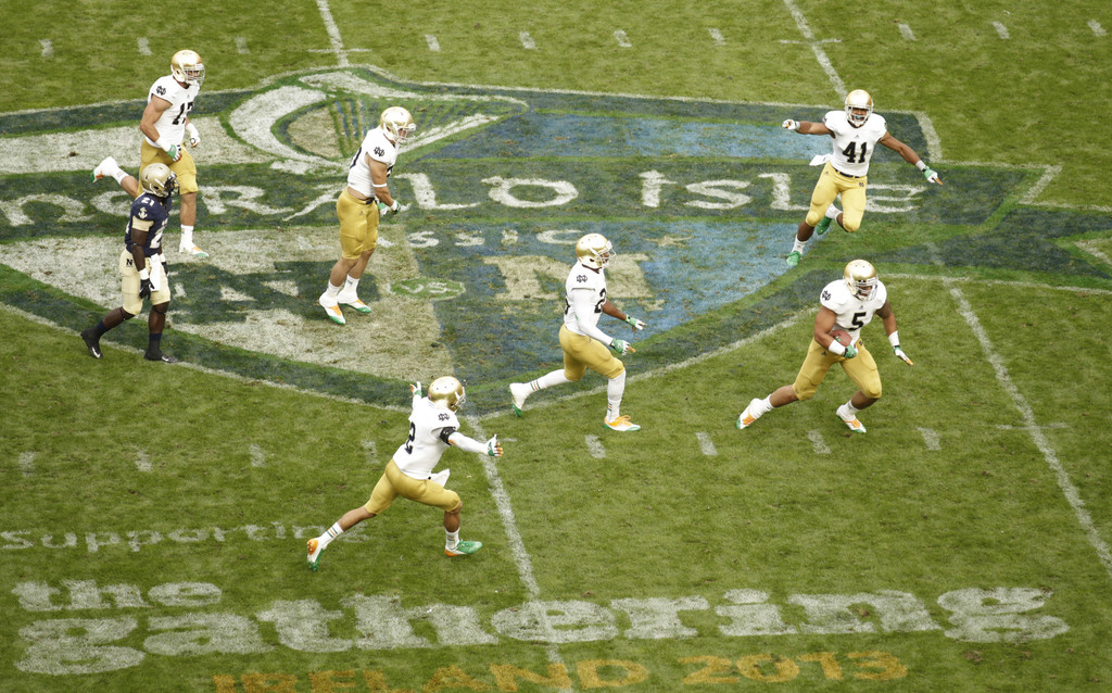 Notre Dame vs. Navy: The Recent Rivalry in Photos