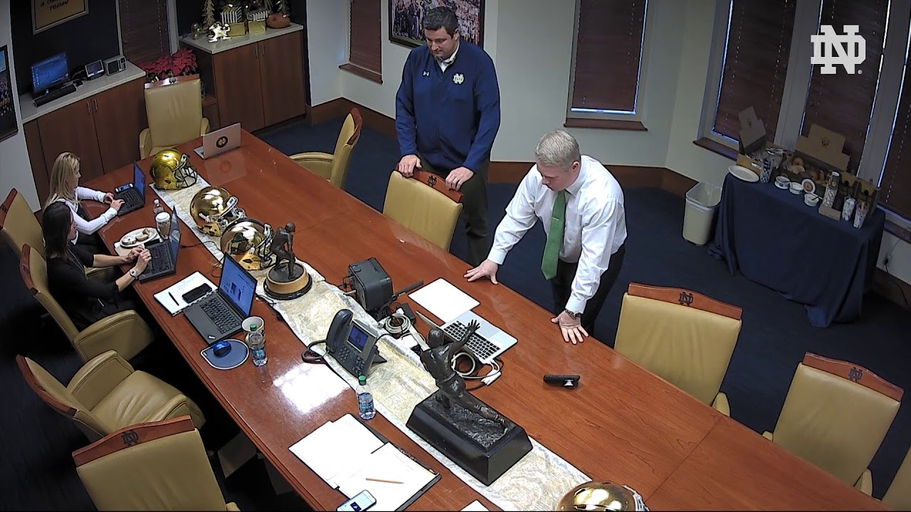 Jayson & Justin Ademilola Call | @NDFootball Signing Day (12.20.17)