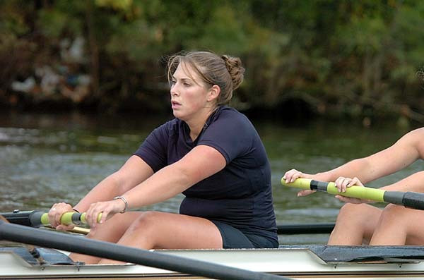 Mary  Quinn is part of the varsity eight that is ranked 18th nationally.