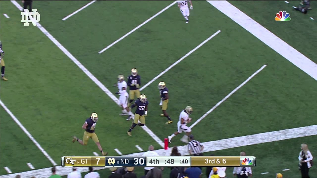 Notre Dame vs Georgia Tech Highlights