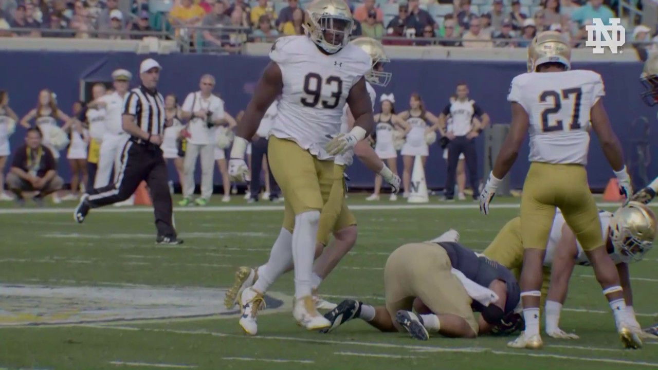 Top Plays - ND vs. Navy