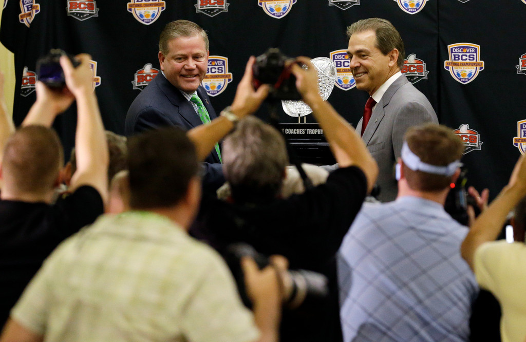 Irish in Miami - Head Coach Press Conferences (AP)