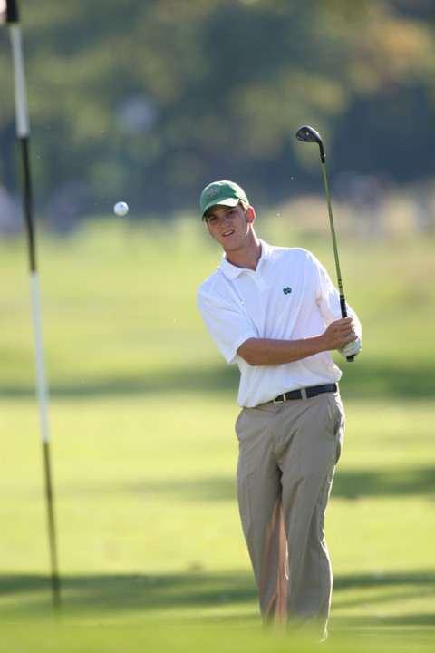 Josh Sandman broke 70 for the ninth time in his Notre Dame career.