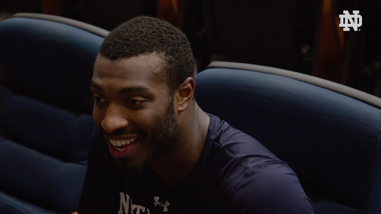 @NDFootball | Miles Boykin Post Practice Interview USC Week (2018)