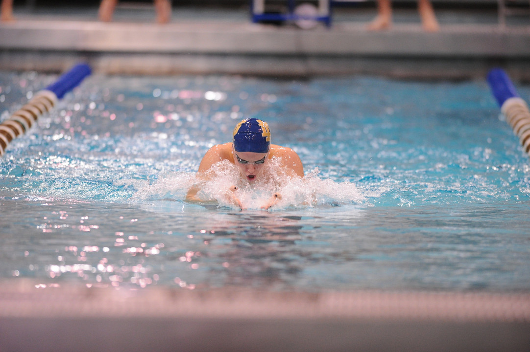 Junior Emma Reaney finished third in the 100-yard breaststroke Friday night to earn All-America honors for the second consecutive day.
