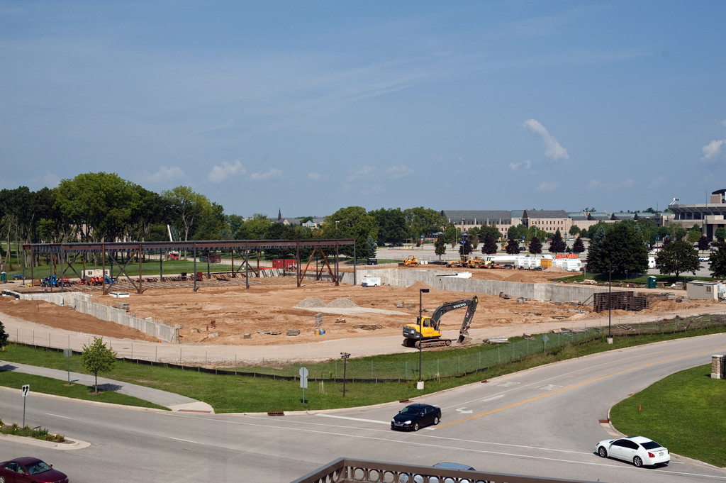 Construction Update - Compton Family Ice Arena