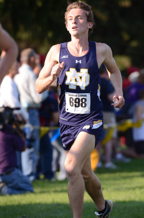 Calvin Kraft finished 19th at last Friday's National Catholic Championships.