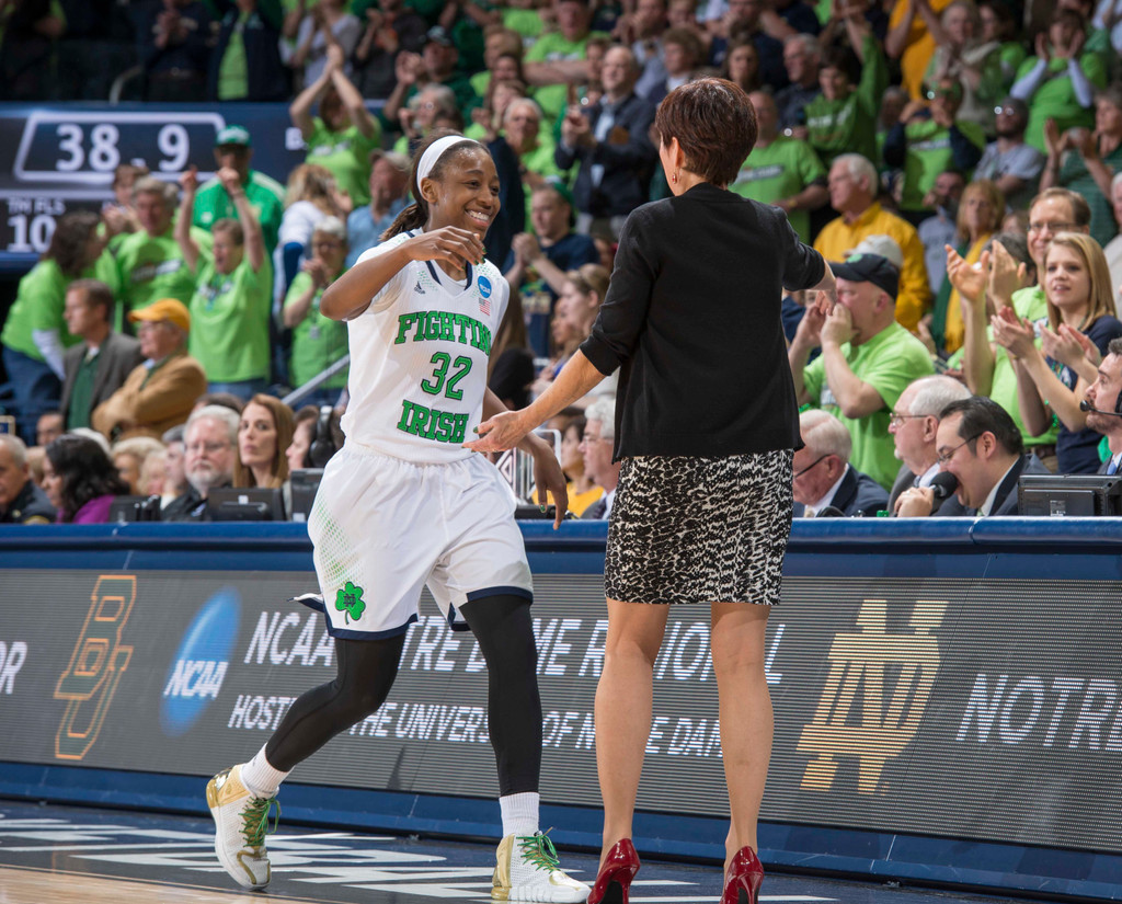 NCAA Regional Final: Notre Dame vs. Baylor (USATSI)