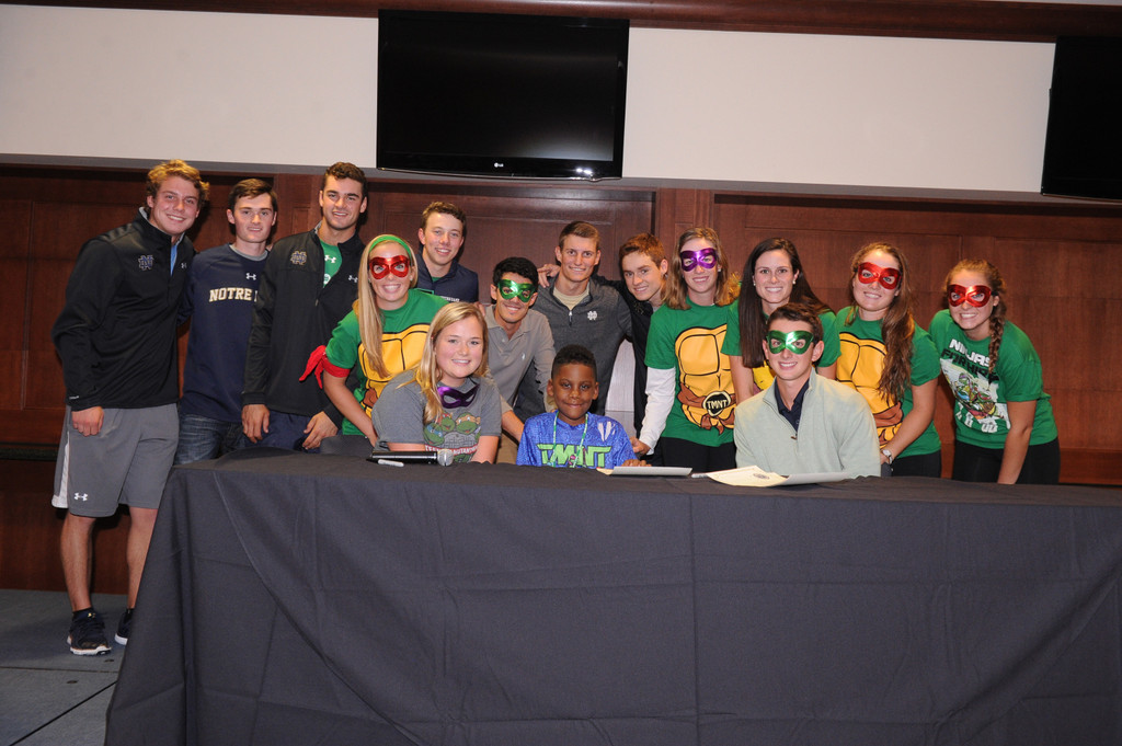 2015 Fighting Irish Fight For Life Signing Day Party