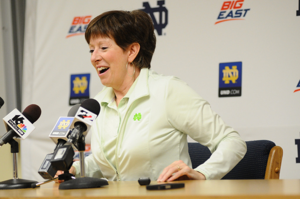 Notre Dame Women's Basketball Media Day 10-11-2012