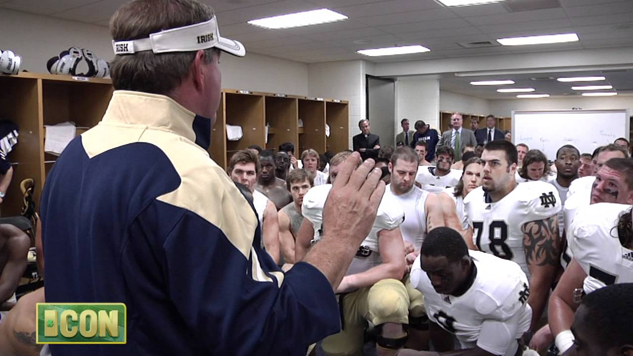 ND-Pitt Locker Room Celebration: Irish Connection 10