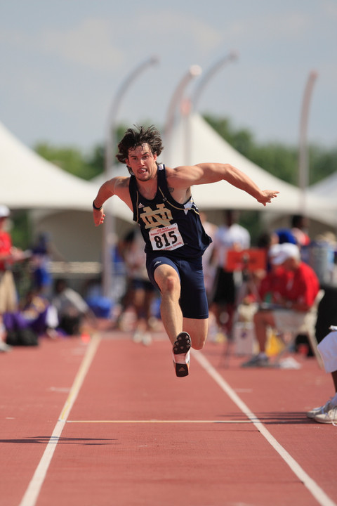 Eric Quick finished among the top 20 in the men's triple jump.